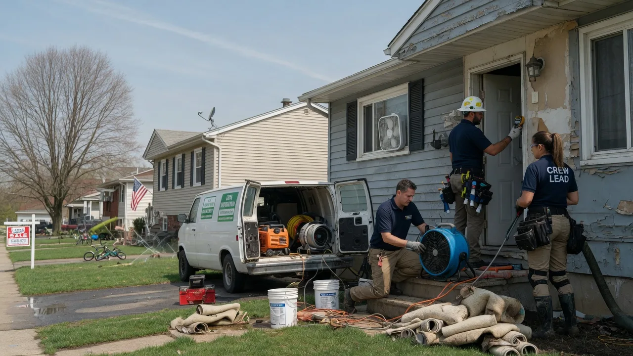 Flood Cleanup in Suitland, MD near me